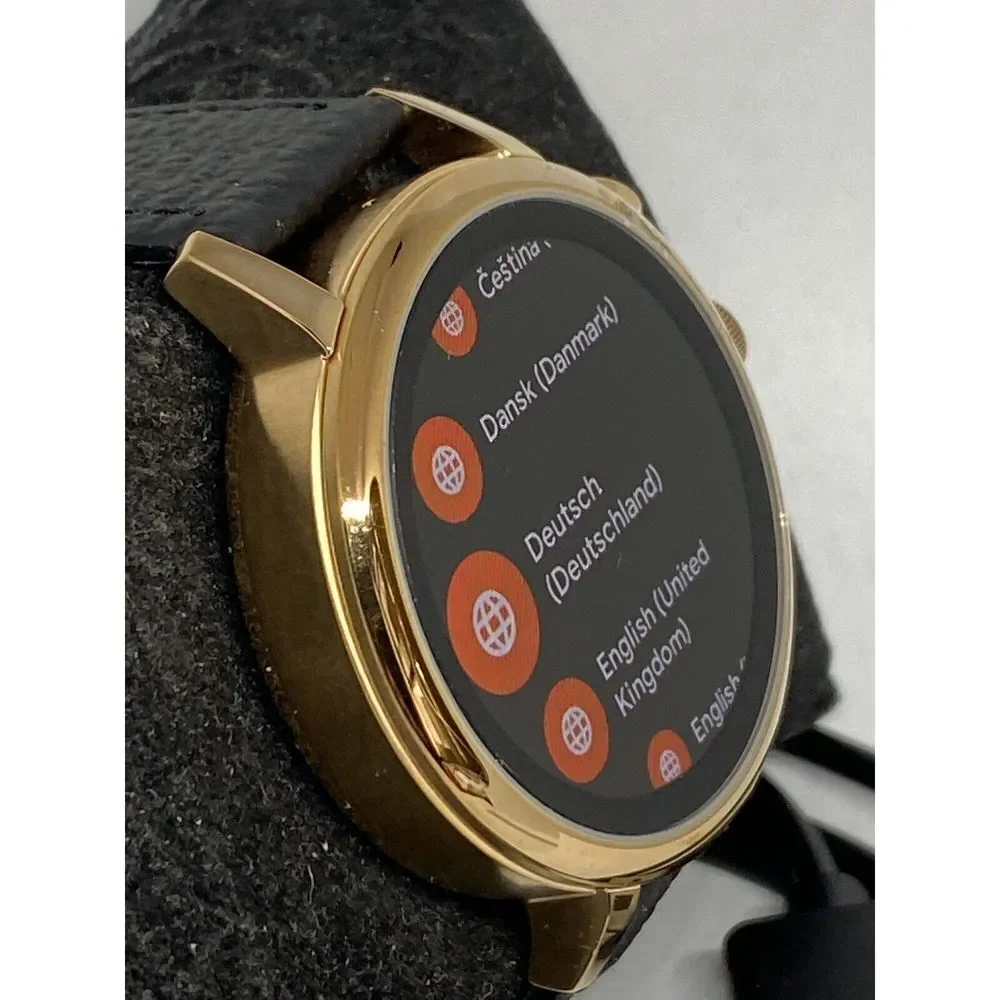 Fossil Gen 4 Authentic Digital Dial Smart Watch Custom Band FTW6018 LT279